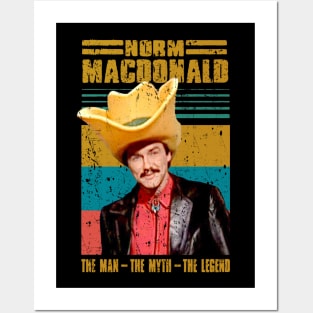 vintage norm macdonald Posters and Art